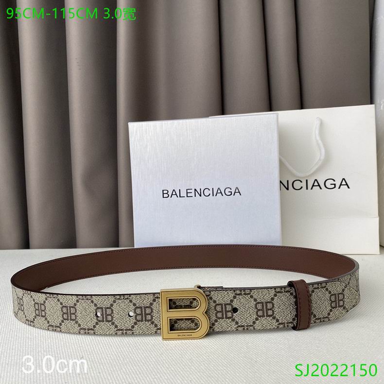 Balenciaga Belt 30mmX95-115cm 7D (7)